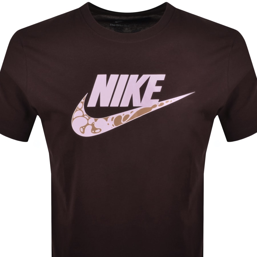 Nike Sportswear Futura T Shirt Burgundy Mainline Menswear Canada